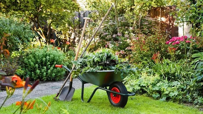 Garden maintenance flowerbed cultivation and spade edging in Barrie